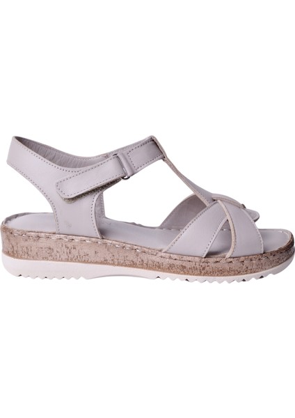 Femi 426 Kadın Deri Konfor Sandalet