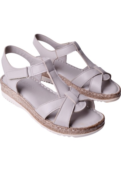 Femi 426 Kadın Deri Konfor Sandalet fırsatları