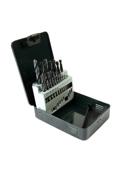 Gfb 1561 Hss Matkap Ucu Set 25 Prç 1MM-13MM Siyah/beyaz