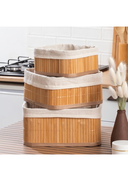 2083 Kare 3lü Pinterest Sepet Bambu Sepet Seti Dekoratif Banyo Mutfak Düzenleyici Organizeri modelleri