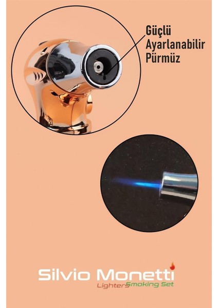 Kişiye Özel Siyah Gazlı Torch Pürmüz Çakmak MRT996522517 fırsatları