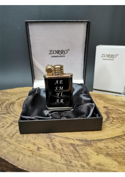Kişiye Özel Füme Renk Benzinli Pirinç Gövde Çakmak SCK87458951