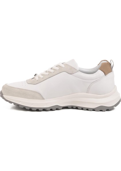 Beyaz Hakiki Deri Erkek Sneaker 2606 M fiyatları