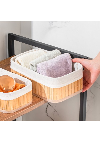 2084 Dikdörtgen 3lü Pinterest Sepet Bambu Sepet Seti Dekoratif Banyo Mutfak Düzenleyici Organizeri fırsatları