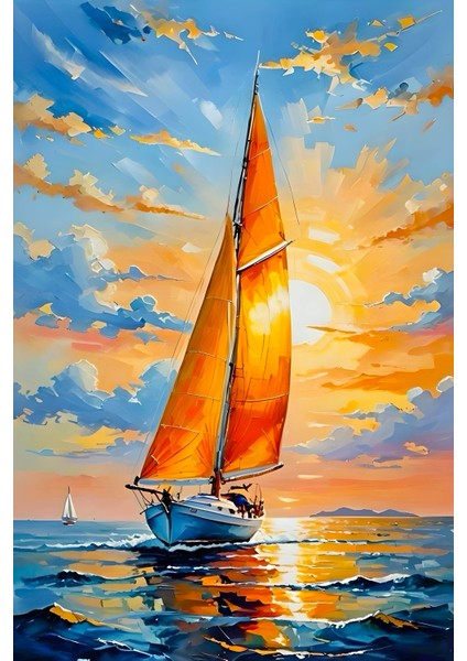 Manzara Dekoratif Kanvas Tablo