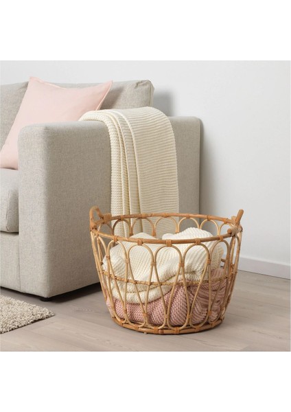 Akdeniz Snıdad El Yapımı Örme 54X39 cm Sepet fırsatları