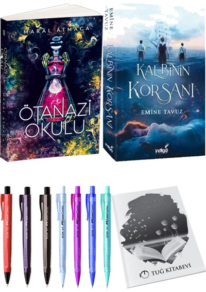 Kalbinin Korsanı ve Ephesus Yayınları Ötanazi Okulu 2 Maral Atmaca 2li Set + Hediyeli