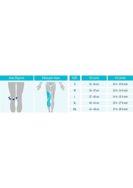 Çırtlı Patella ve Ligament Destekli Dizlik Örgü Kumaş 114U