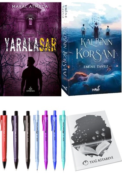 Kalbinin Korsanı ve Ephesus Yayınları Yaralasar 3 Maral Atmaca 2li Set + Hediyeli