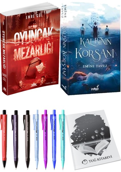 Kalbinin Korsanı ve Guardian Yayınları Oyuncak Mezarlığı Emre Gül 2li Set + Hediyeli