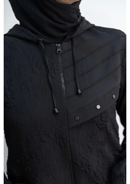 5043 Ceketli Pant. Takım - Siyah