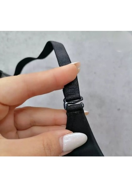 Lazer Kesim Destekli B Cup Sütyen Siyah fiyatları