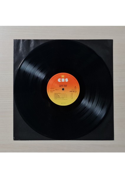 Billy Joel - Piano Man - 1975 - Dönem Baskı Plak - Longplay - Lp modelleri
