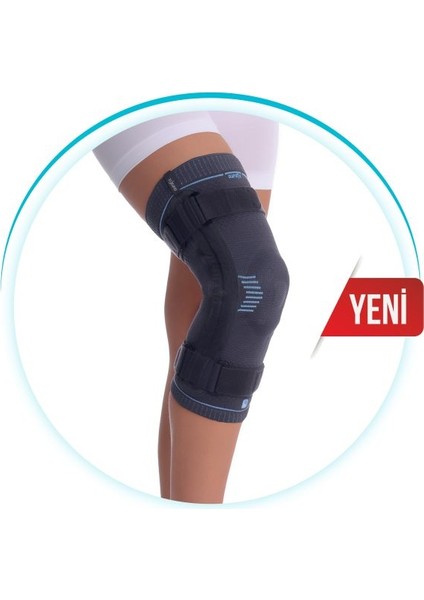 Çırtlı Patella ve Ligament Destekli Dizlik Örgü Kumaş 114U