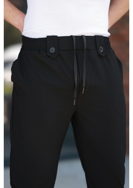Siyah Regular Fit Erkek Pantolon E6574 fırsatları