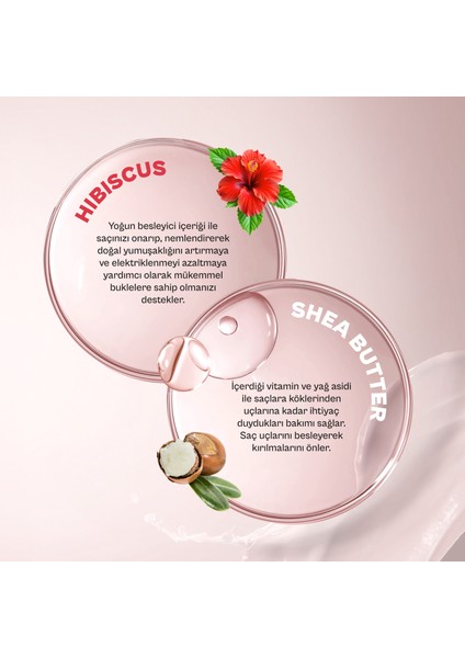 Hibiscus & Shea Butter Kıvırcık ve Dalgalı Saçlara Özel Yoğun Saç Bakım Maskesi 230 Ml-Vegan