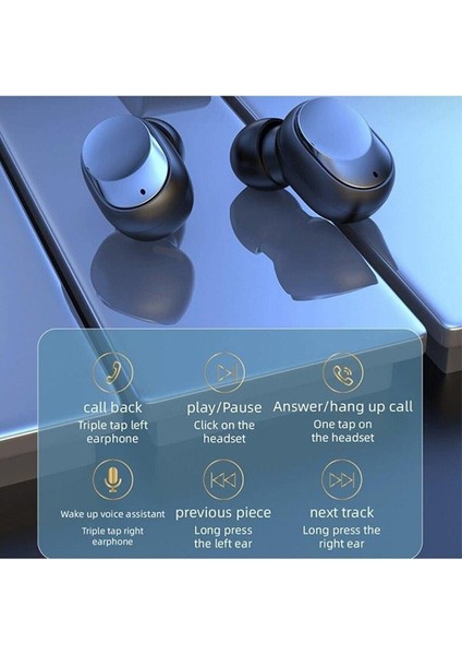 Y60 Işıklı Bluetoot Kulaklık Vrs. 5.1 Siyah
