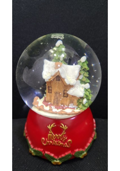 Değişen Işıklı Müzikli 12CM Wireless Noel Merry Christmas Kar Küre 1 Adet fiyatları
