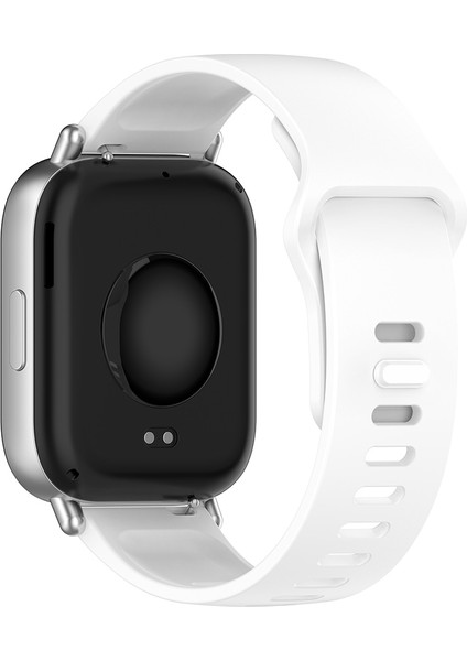 Redmi Watch 5 Active Yumuşak Silikon Yapılı Delikli Kordon Ayarlamalı Strap Kordon ve Nano Ekran Koruyucu