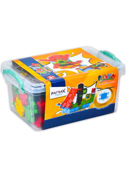 Flexy Tangles LEGO Bloklar Saklama Kutulu 150 Parça