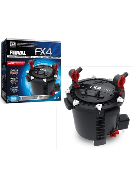 Fluval Fx4 Akvaryum Dış Filtre 2650 Lsaat Zrnet