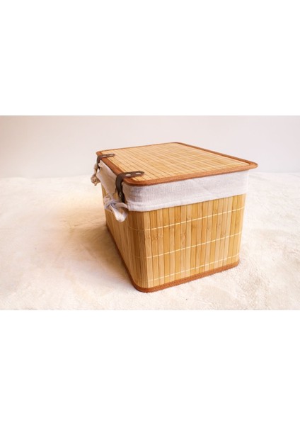 Bambu Çok Amaçlı Kapaklı Sandık/sepet fırsatları