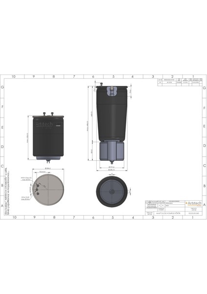 A4.4713.C02 Metal Pistonlu Körük