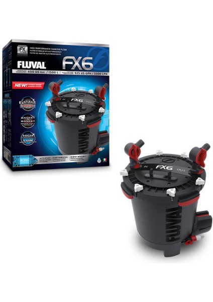 Fluval Fx6 Akvaryum Dış Filtre 3500 Lh Zrnet
