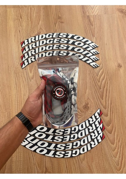 Hankook 3D Lastik Yazısı Beyaz