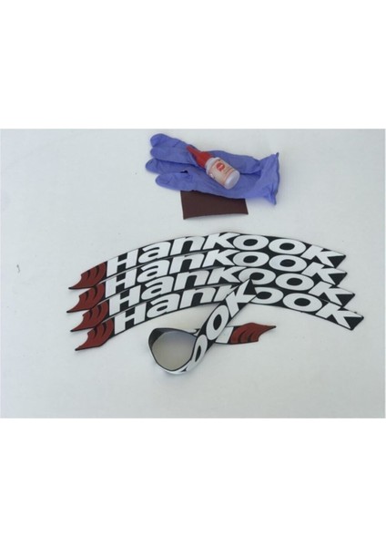 Hankook 3D Lastik Yazısı 4 Adet
