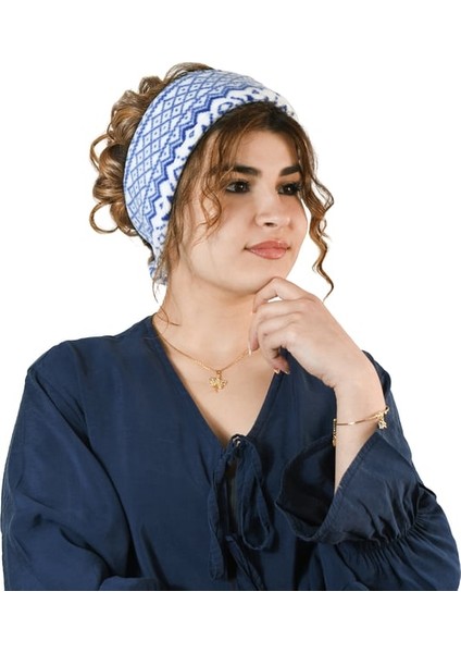 Geniş Polar Saç Bandı Soğuk Hava ve Bakım Anlarında Yanınızda