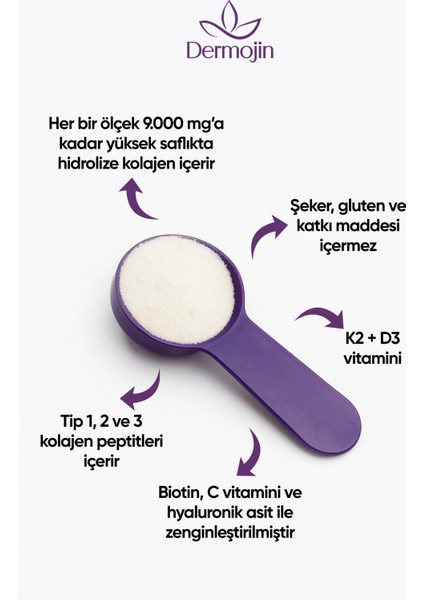 %100 30 Günlük Toz Alman Kolajeni