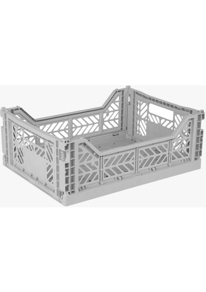 403014 Midibox Gri Katlanabilir Kasa