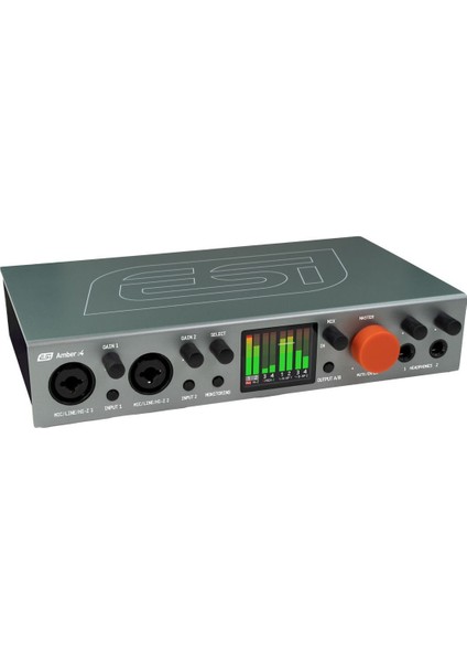 Amber I4 Profesyonel 4-Giriş/4-Çıkış/2-Mıdı Giriş/çıkış 24-BIT/192KHZ Usb-C Ses Kartı | Mac/pc/ios Uyumlu)