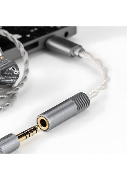 Echo-B 32BIT/384KHZ Portable Dac/amp W/mic (4.4mm) Taşınabilir / Mobil Yüksek Performans usb-C Girişli Dac ve Kulaklık Amfisi (4.4mm Trrs Çıkışlı) | mac | Pc | Akıllı Telefonlar Için modelleri