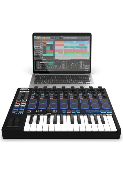 Keypad PRO25-MINI Tuşa Sahip Kompakt Wireless Mıdı Klavye Controller | Kontrolör (Mac|pc|ios|android) fırsatları