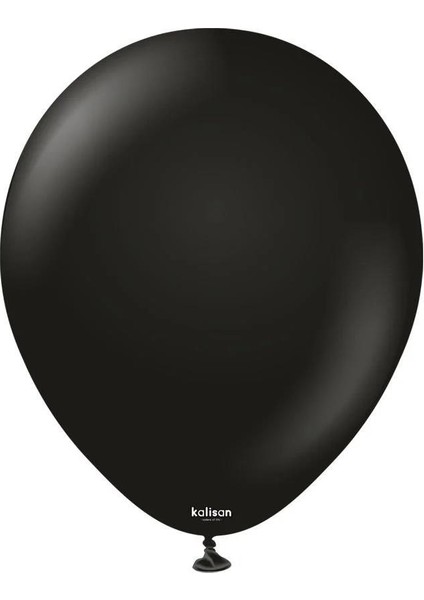 Parti Doğum Günü Organizasyon Balon - 28 Cm. - Ivory - Siyah - 100 Adet fiyatları