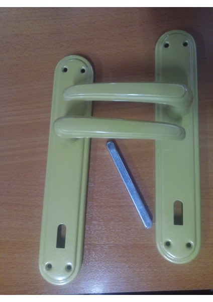 Salih Statik Boyalı Sarı Kapı Kolu Oda