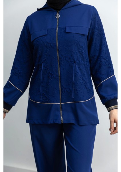 5042 Ceketli Pant. Takım - Indigo