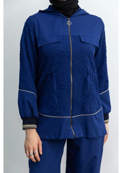5042 Ceketli Pant. Takım - Indigo