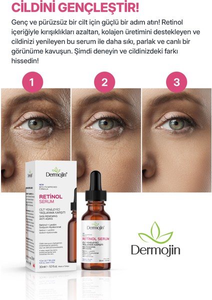 Yenileyici ve Onarıcı Retinol Serum 30ML