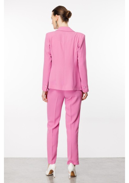 7543 Modailgi Kuptan Nervür Detaylı Yarım Astarlı Tek Düğme Ceket fiyatları