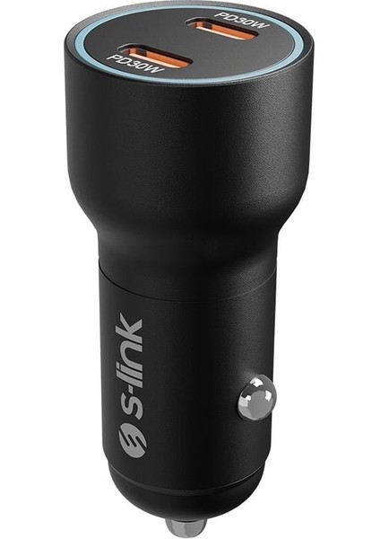SL-AC60 60W Pd 3.0 Pd 30W + PD30W Siyah Araç Şarj Cihazı fiyatları