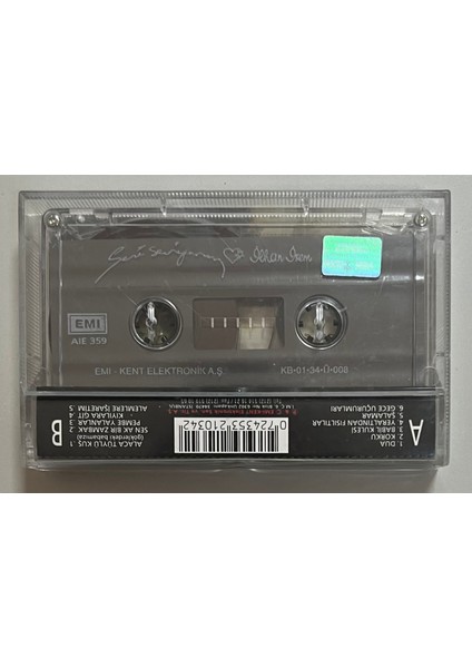 Ilhan Irem Seni Seviyorum Kaset (Orijinal Dönem Baskı Kaset) fiyatları