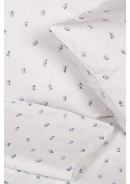 Pamuklu Desenli Bebek Nevresim Takımı