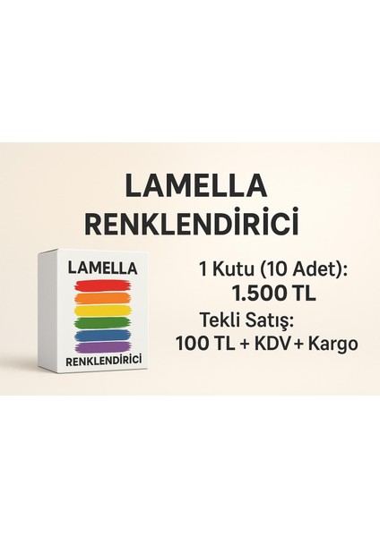 Mavi Universal Renklendirici 20 ml Renk Tüpü