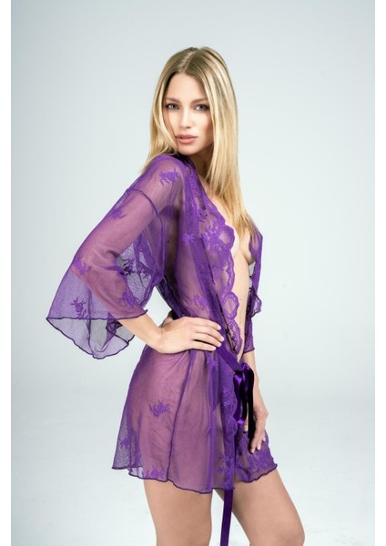 Moonlight 9356 Dantel Sabahlık String Takım
