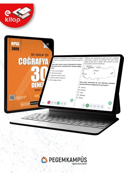 2026 Kpss Tüm Adaylar Için Coğrafya Tamamı Çözümlü 30 E-Deneme modelleri