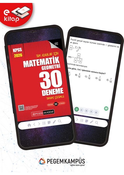 2026 Kpss Tüm Adaylar Için Matematik-Geometri Tamamı Çözümlü 30 E fiyatları
