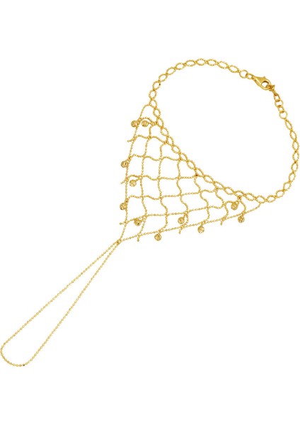 Sonsuzluk Zincirli 14 Ayar Altın Şahmeran